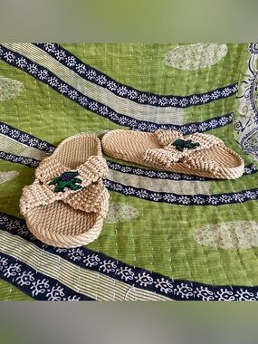 NWOB Nomadic State Of Mind Camel Grateful Dead Slide X EU 39/ US 8.5 Boho Hippie
